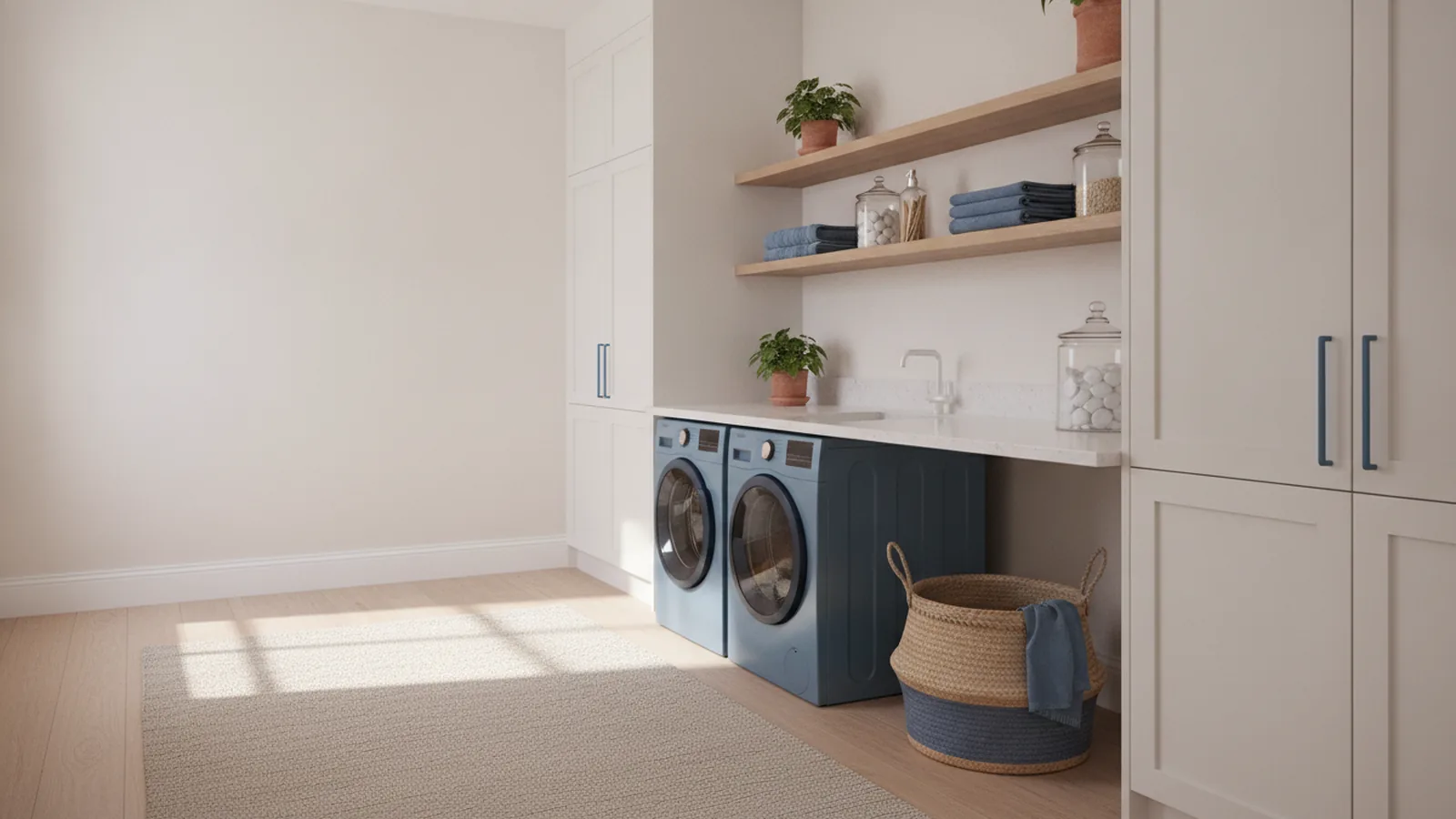Best Laundry Room Colors: Ideas, Light, Finishes
