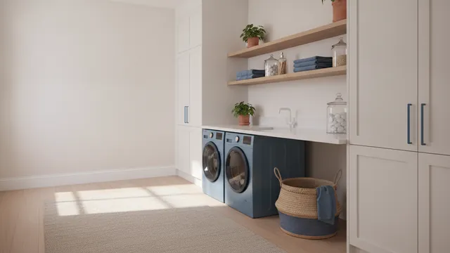 Best Laundry Room Colors: Light, Finishes, and DIY Ideas
