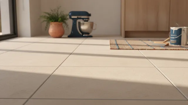 Can You Paint Ceramic Floor Tile in the Kitchen? (What Holds Up)