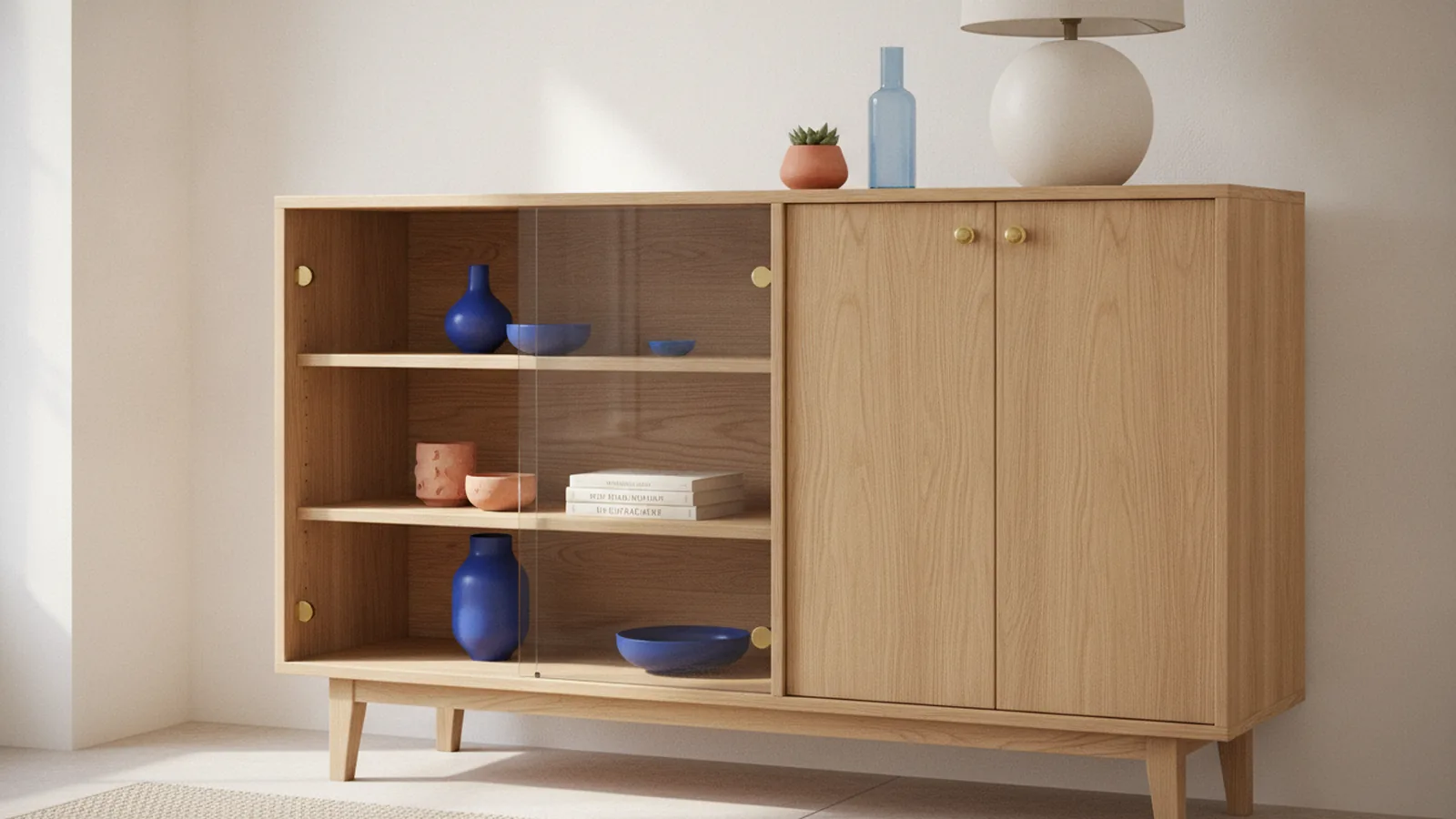 How to Decorate a Hutch in the Living Room (Ideas + Tips)