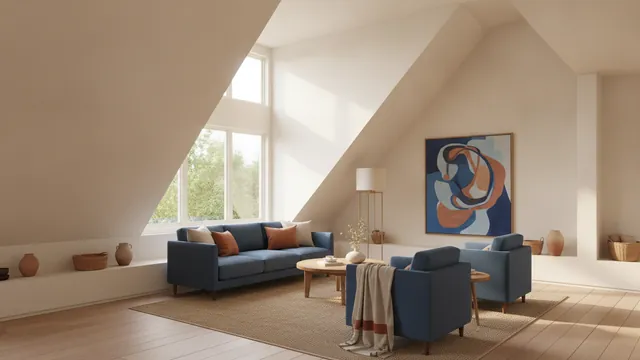 How to Decorate a Room With Slanted Ceilings for More Space