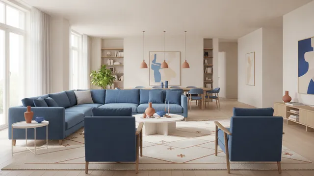 How to Decorate an Open Concept Living Room (Layout + Decor Tips)