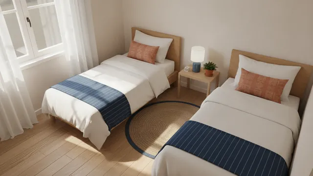 How to Fit Two or More Beds in a Small Room