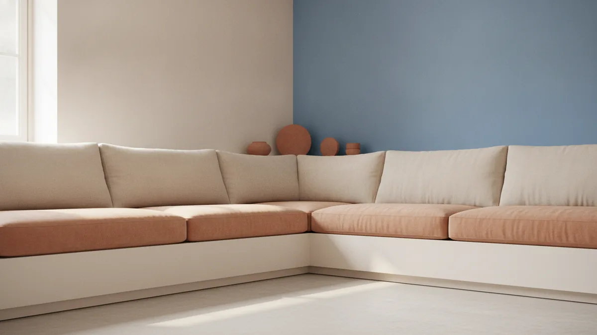 Light paint, fewer borders Light paint on walls and trim creating a softer, deeper feel