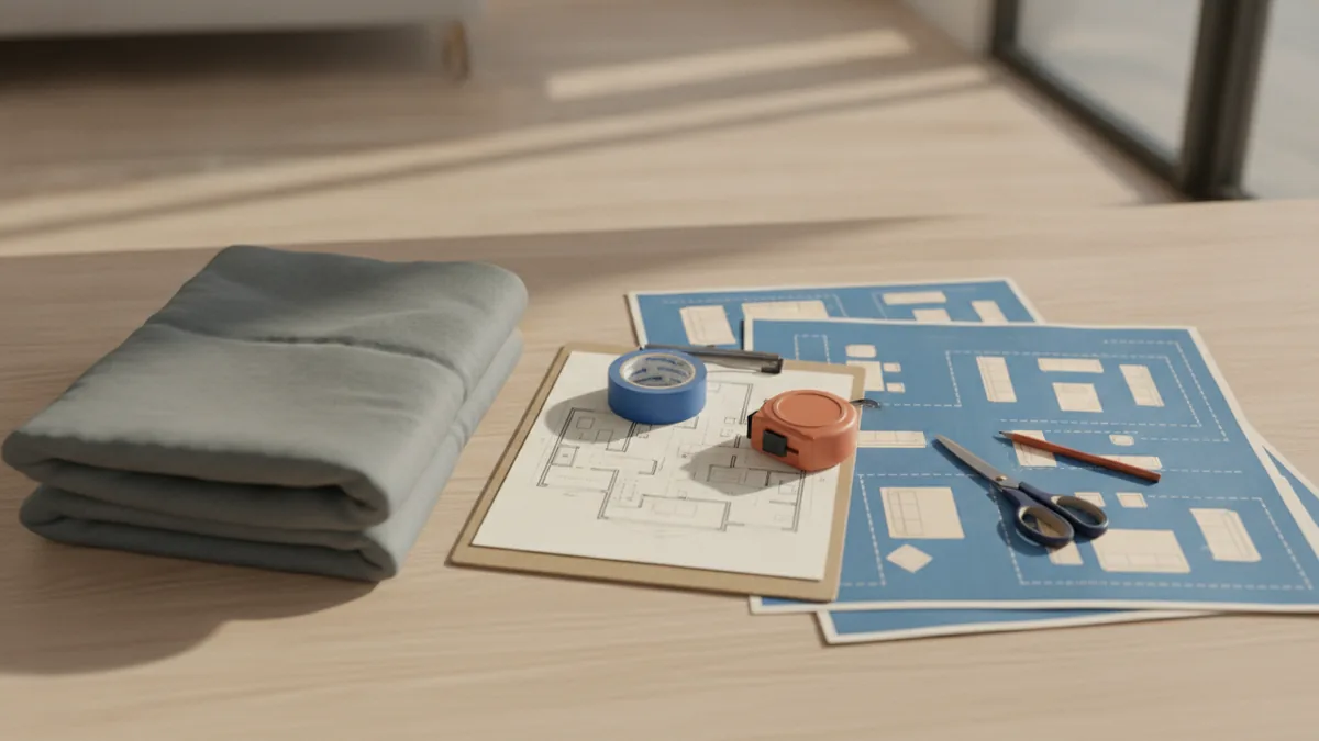 Measure to avoid fit issues Measuring furniture and planning fit before moving into an apartment