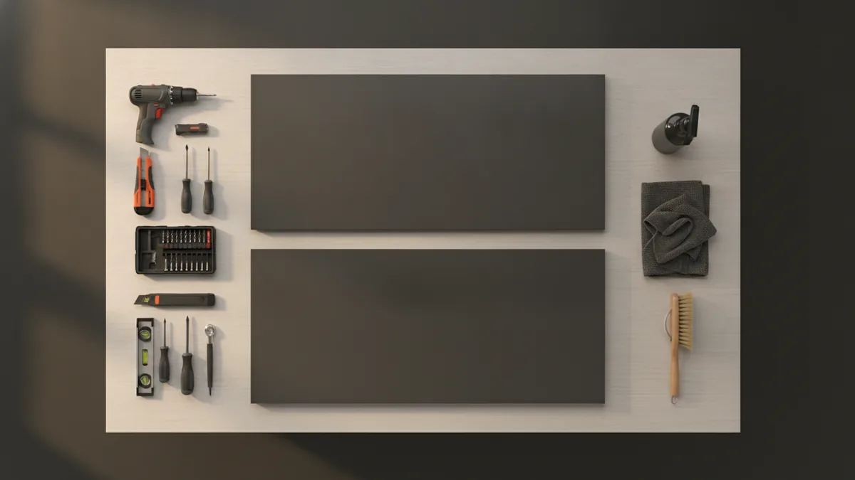Cleaning and prepping cabinet surfaces for a smooth paint job