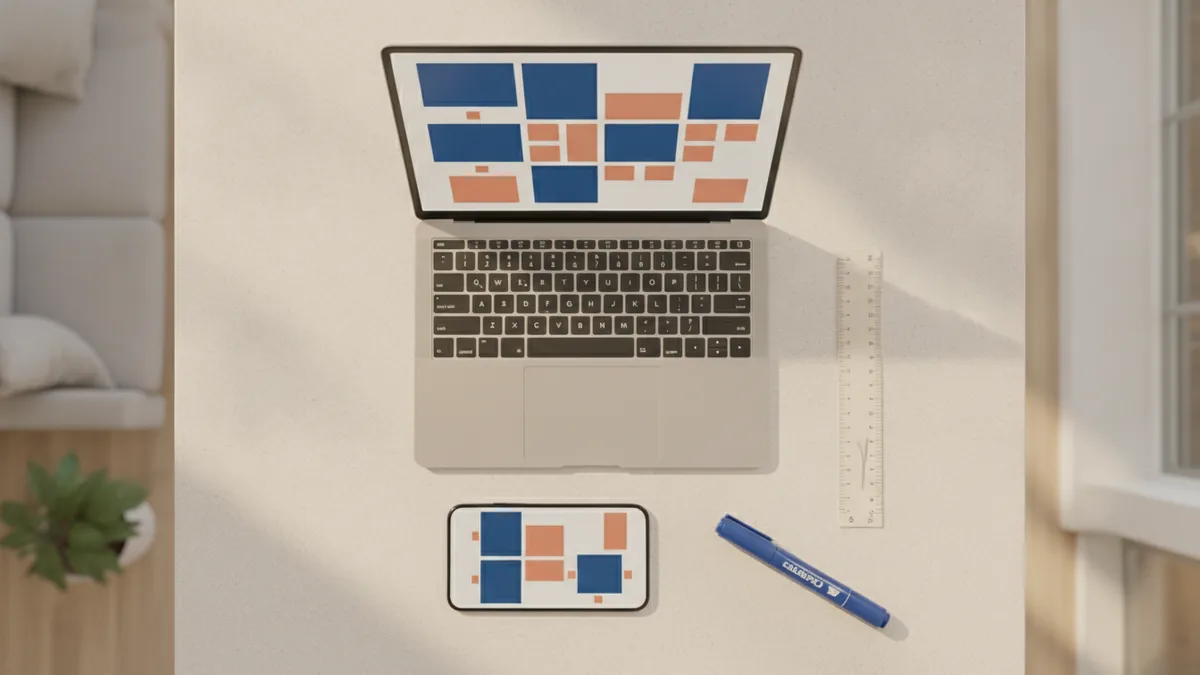 Skimmable headings and doubt-answer subheads layout