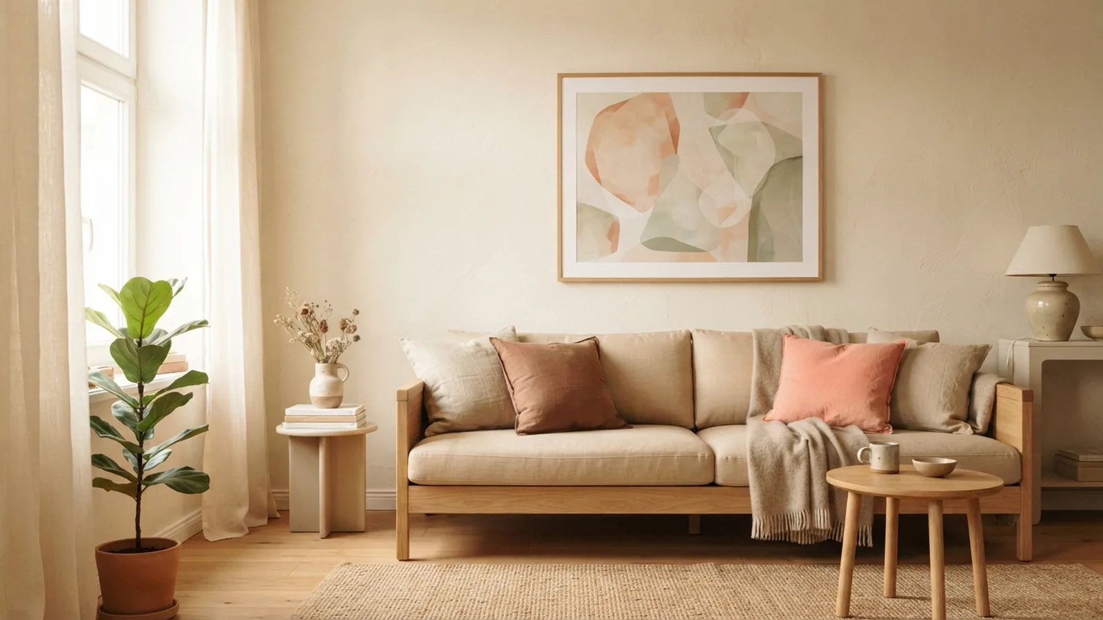 Living Room Picture Hanging — Height, Layout, and Style