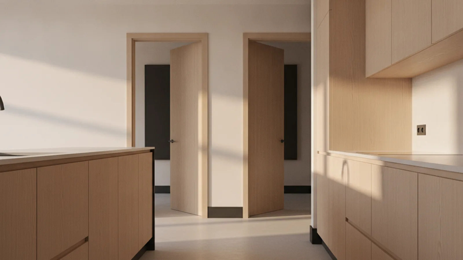 Should Kitchen Cabinets Match Interior Doors? Style Guide