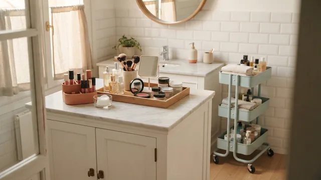 Small Bathroom Makeup Storage That Actually Works
