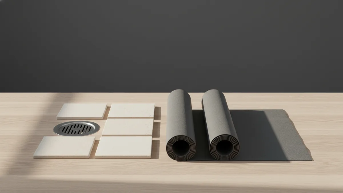 What drives the wet room cost Planning materials for waterproofing, drainage, and wet room tiling