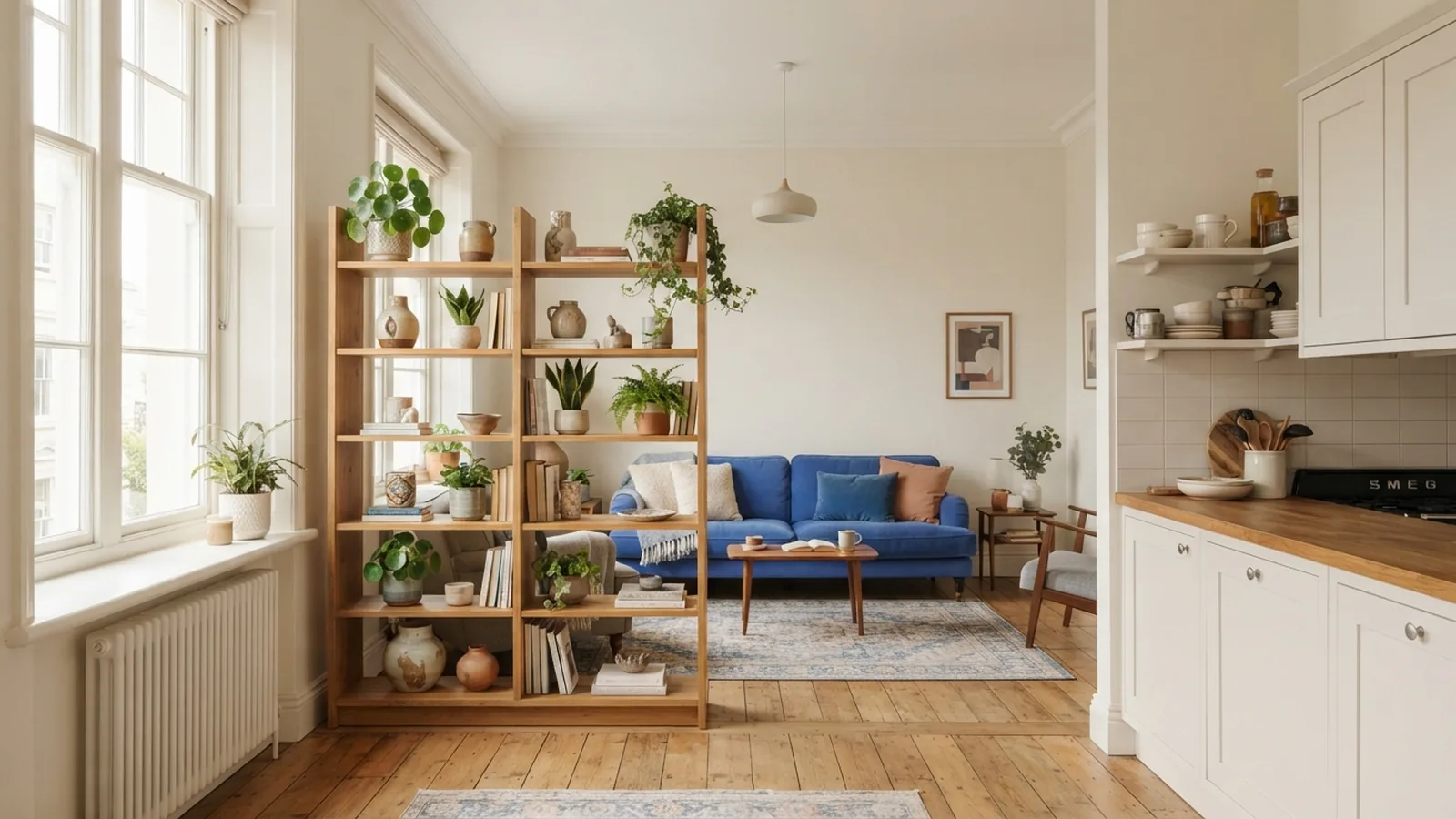 How to Divide a Kitchen and Living Room