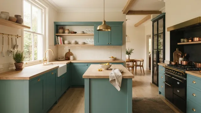 The Best Colours for a Black and White Kitchen