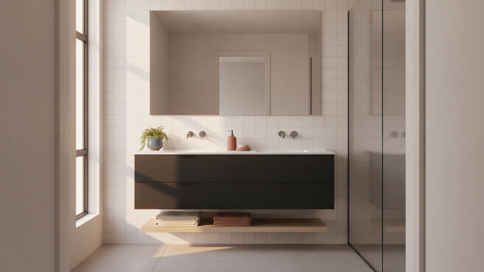 What Color Towels for a Black & White Bathroom? Top Picks