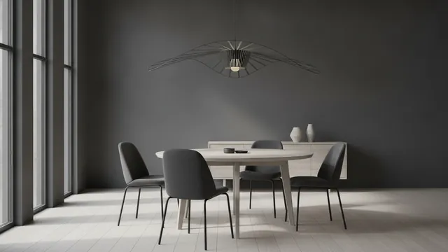 Size the Light Fixture Above Your Dining Room Table